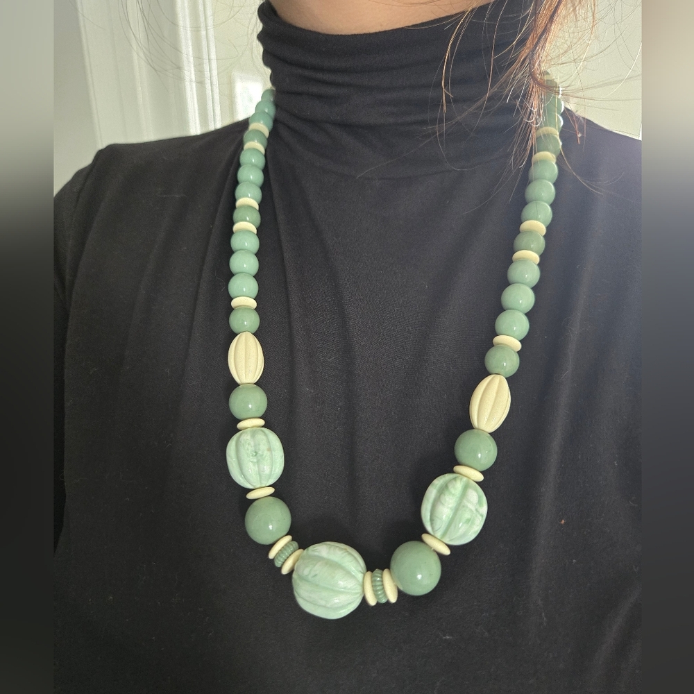 Vintage 80s 90s Necklace and Earrings Set